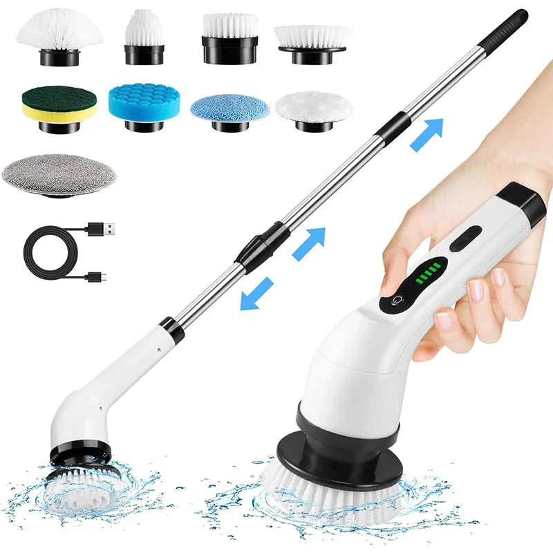 Cordless Electric Spin Scrubber