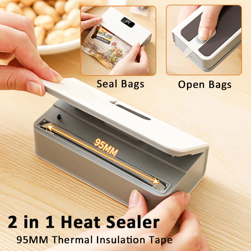2-in-1 Mini Bag Sealer & Cutter